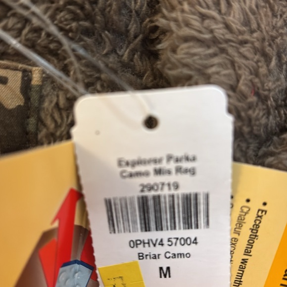 L.L. Bean Green Briar Camouflage Utility explorer parka with fuzzy lining - Picture 3 of 5